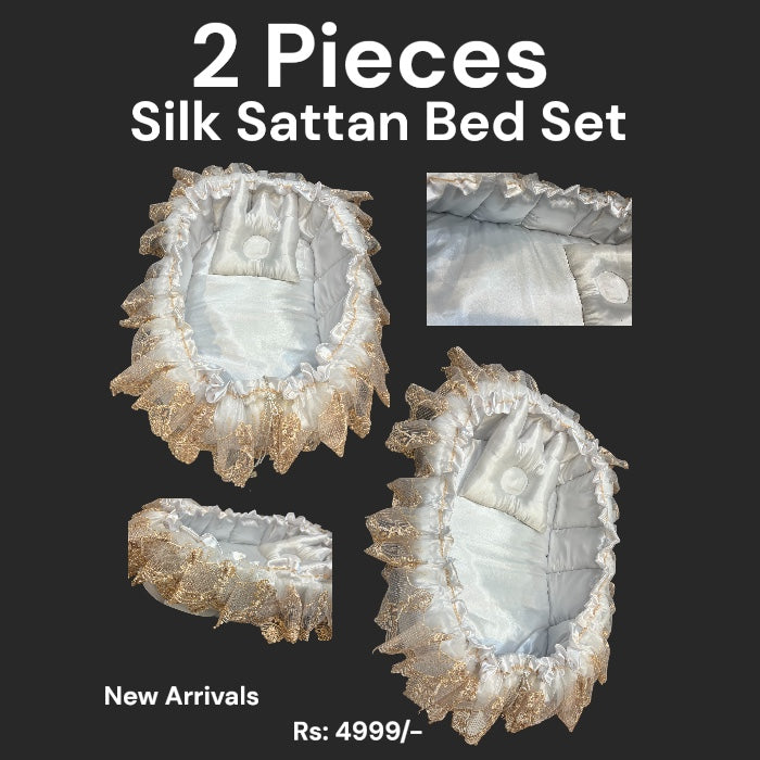 2 Pieces Silk Baby Pod (Milky White)