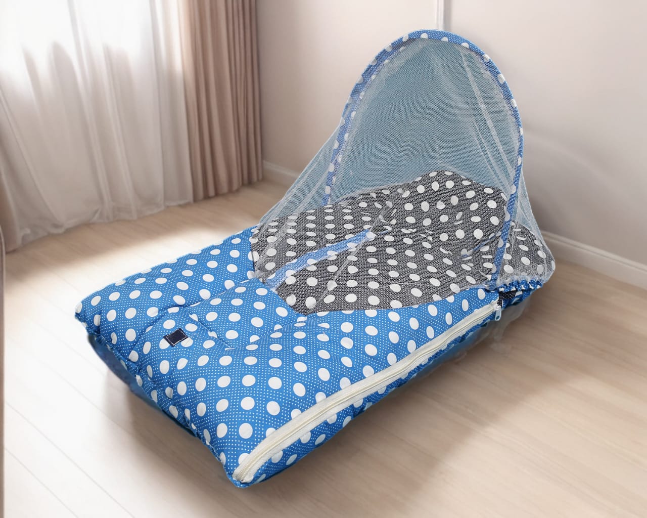 New Born Baby Carry Nest/Bed With Mosquito Net Special Soft Stuff