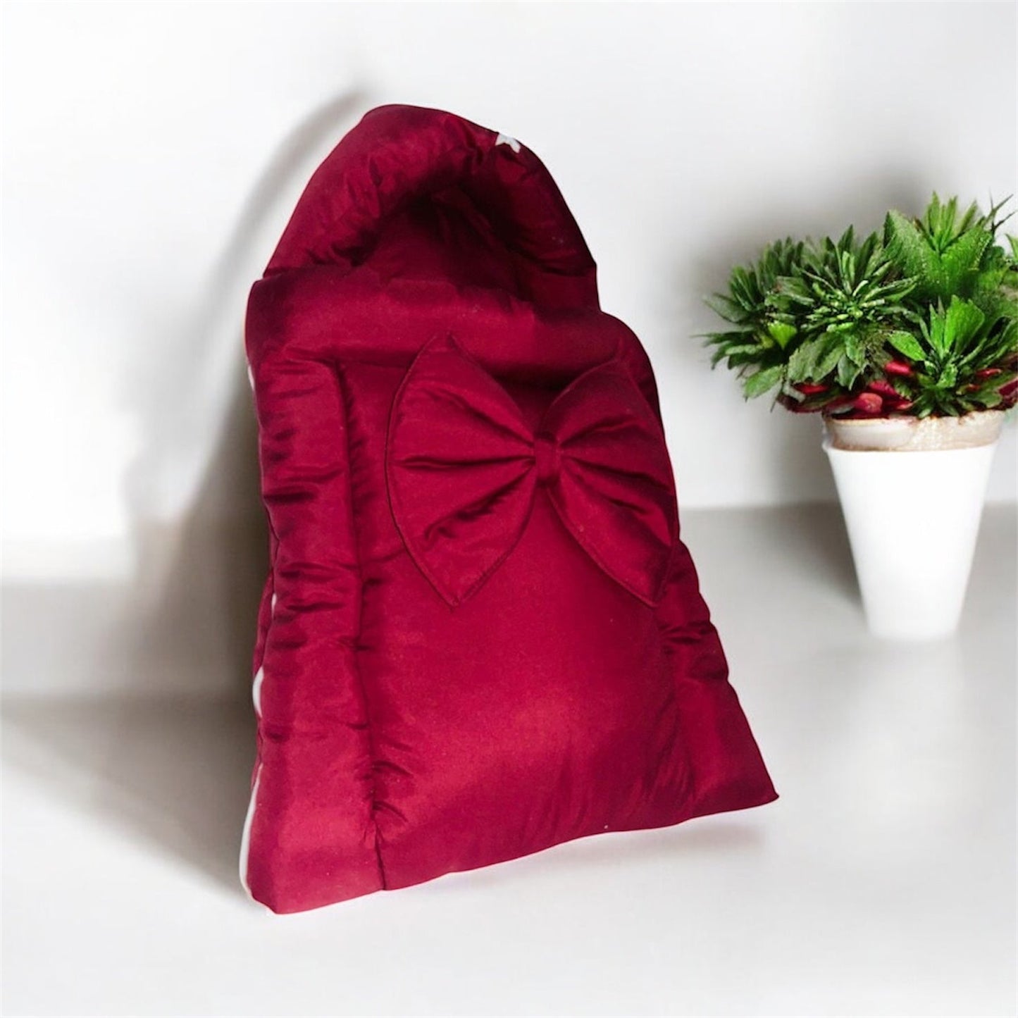 Maroon Snuggle Baby Set