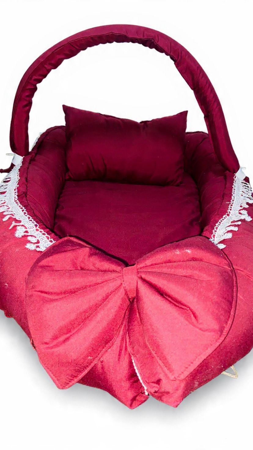 Maroon Snuggle Baby Set