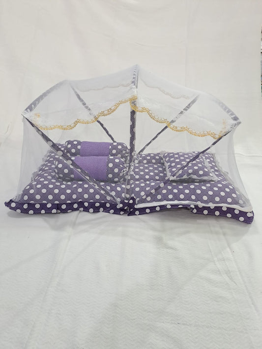 New Born Baby Carry Nest/Bed With Mosquito Net Special Soft Stuff