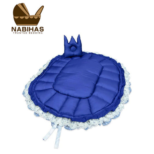 2 Pieces Silk Baby Pod (Navy Blue)