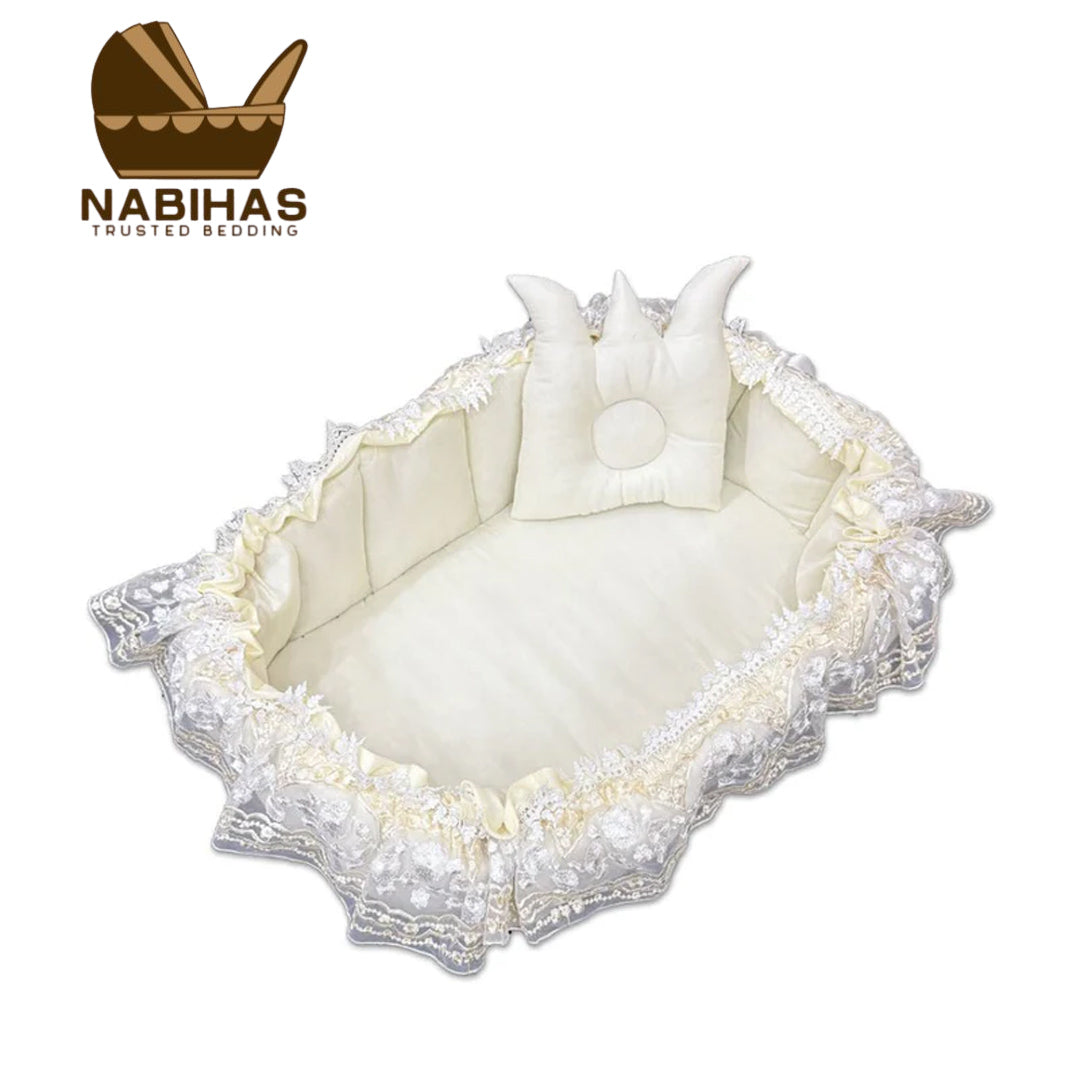 2 Pieces Silk Baby Pod (Milky White)