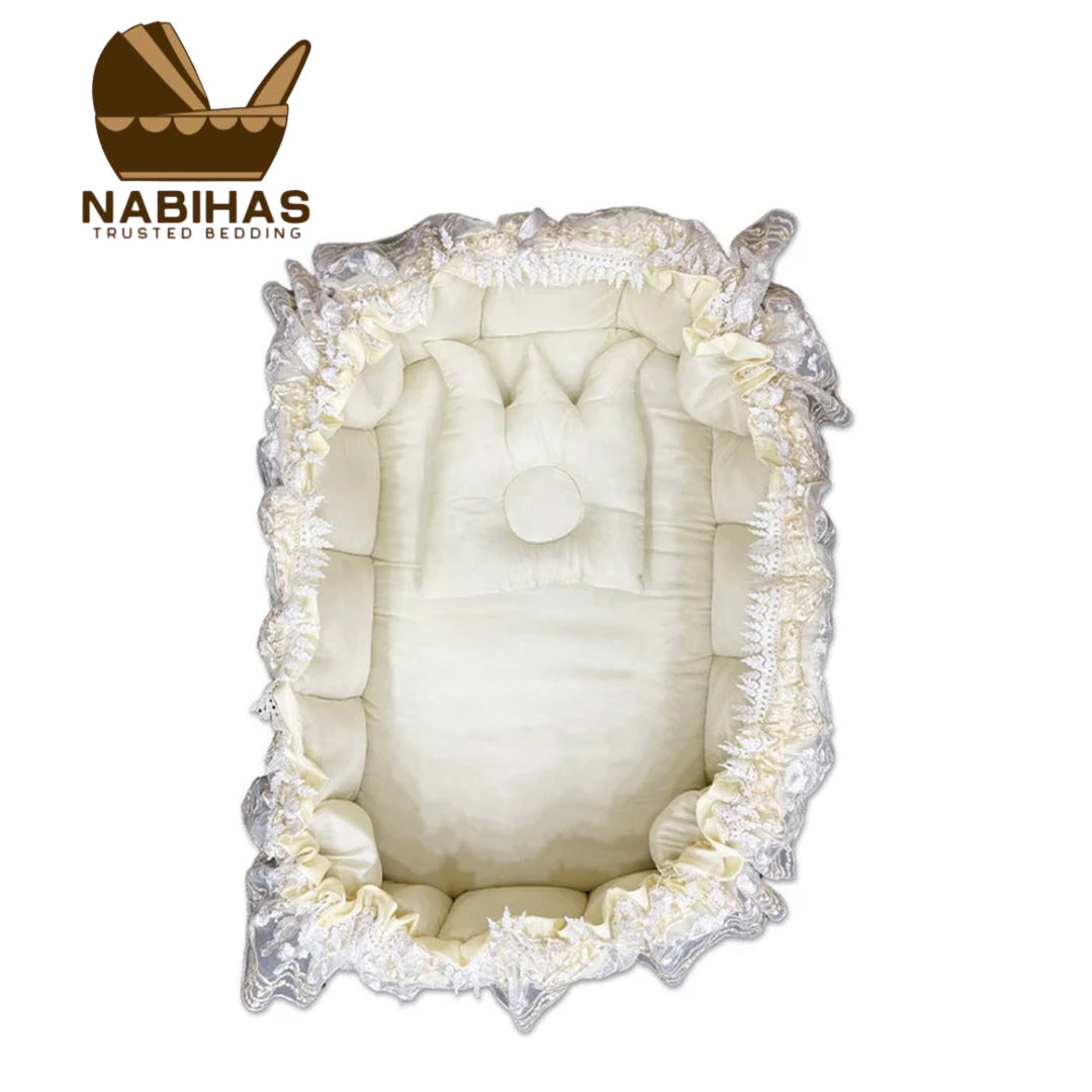 2 Pieces Silk Baby Pod (Milky White)