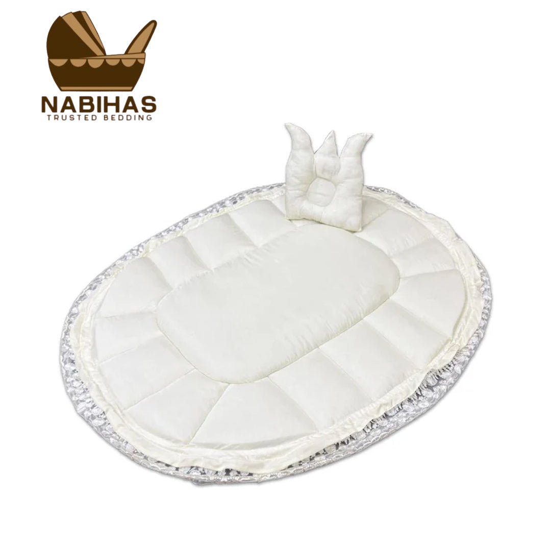 2 Pieces Silk Baby Pod (Milky White)